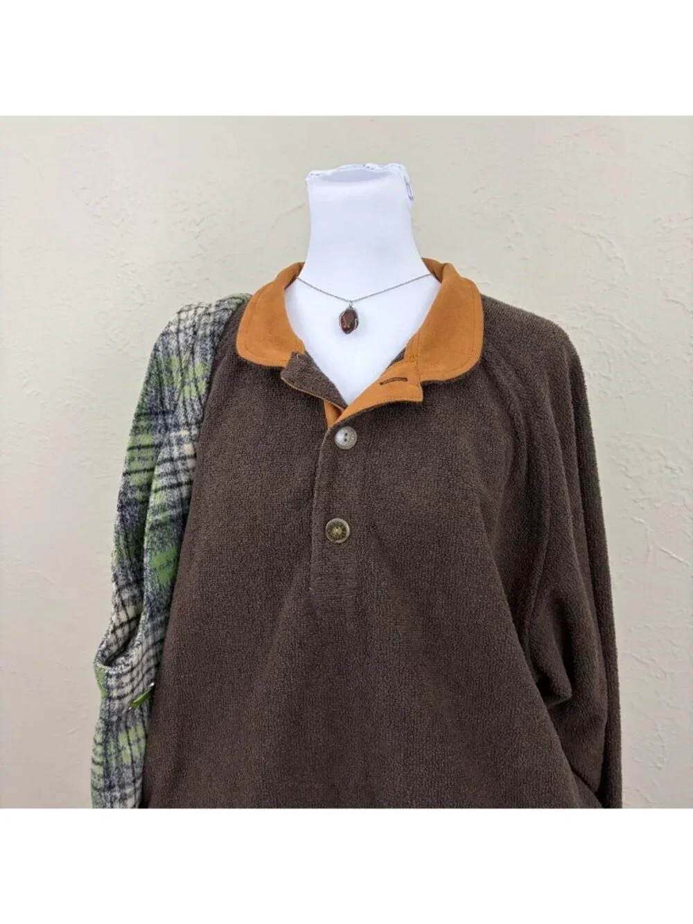 90s brown indie skater grunge sweatshirt